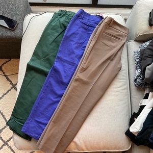 2 ankle length dress pants bundle